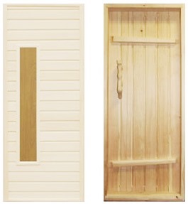 Как выбрать правильную дверь для бани?